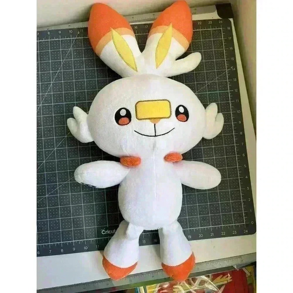 Build A Bear Pokemon Scorbunny 24" Stuffed Plush No Sound - Picture 1 of 5